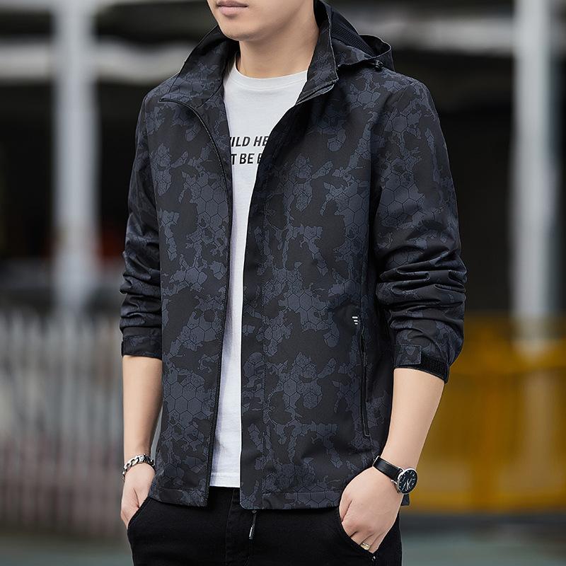 Autumn New Casual Windproof Jacket Men's Middle-aged and Young Men's Autumn Jacket Men's Clothing
