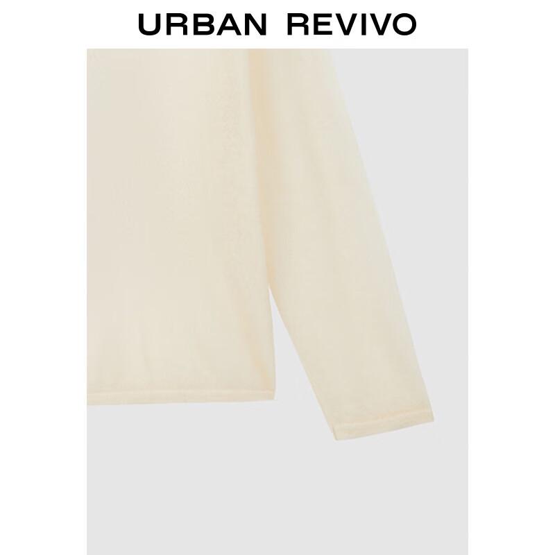 UR 2025 Fall Beaded Pet Pattern Knit Sweater UWH950108