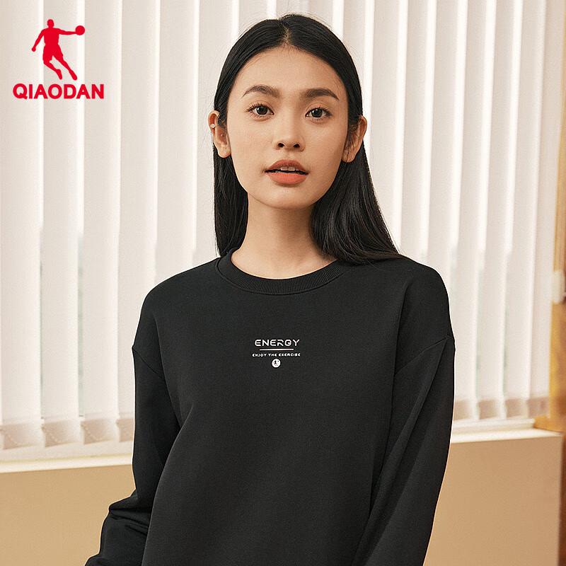 

QIAODAN Women s Autumn Round Neck Casual Sport Sweatshirt M