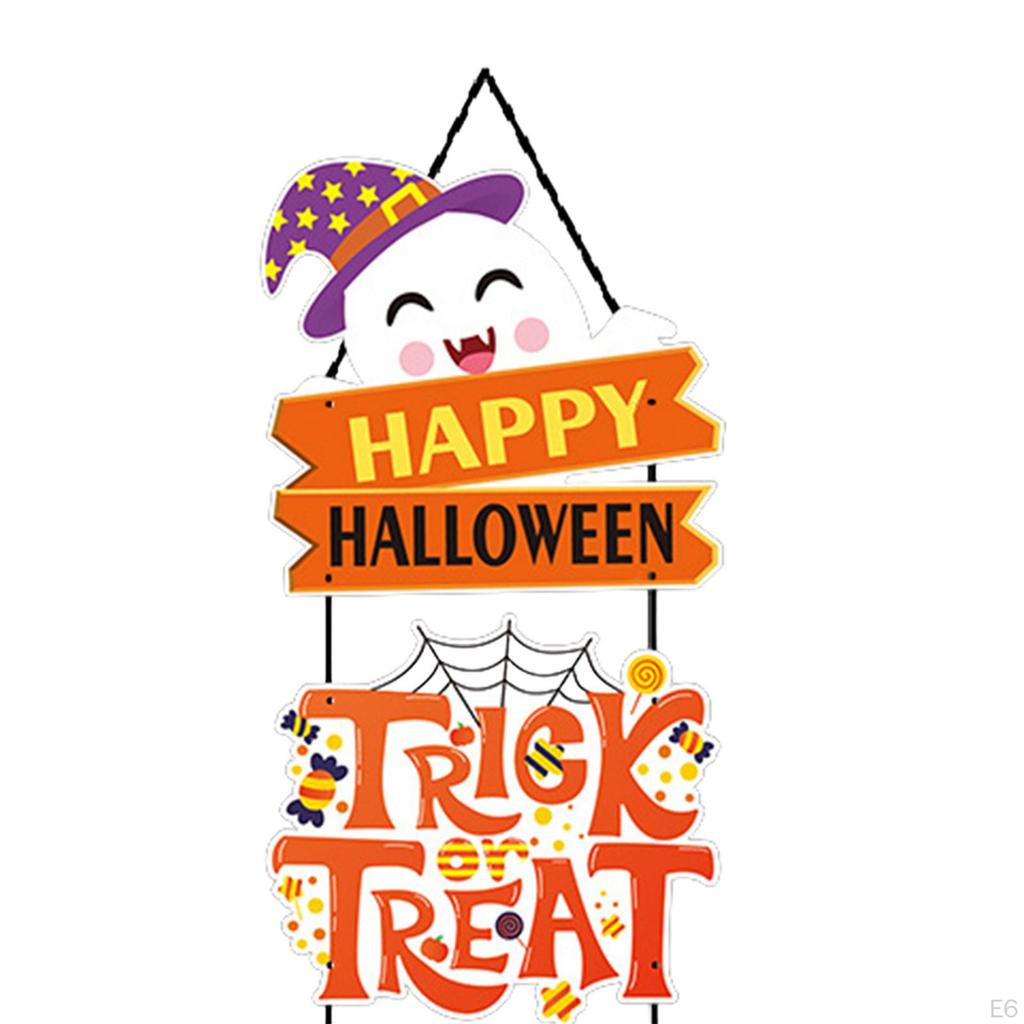 Halloween Decor Hanging Sign Ornament Party Favors Horror Door