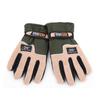 Polarfleece-Handschuhe Warm Isolierend Herren Damen Super Weich Bequem Langlebig Winddicht Kaltwetter Weiche Thermohandschuhe Herren Armeegrün