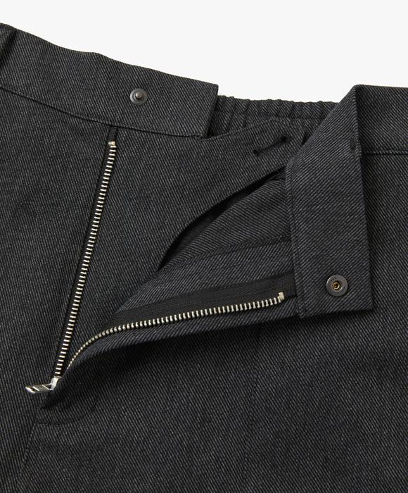 Le Mad Utility Cotton Pants - Charcoal