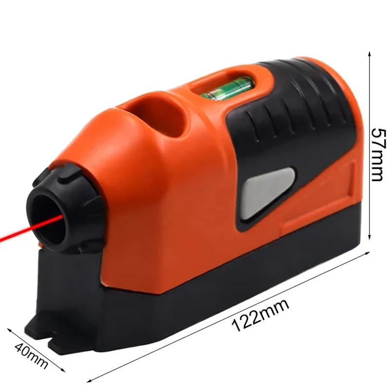 Laser Level Marking Machine Laser Wall Marking Instrument Infrared Laser Ground Line Meter Mini Vertical Level