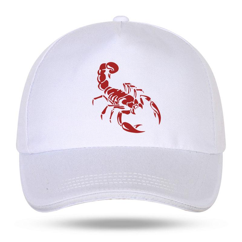 New Unisex Women Fashion Scorpion Baseball Caps for Hip Hop Cotton Trucker Cap Bone Dad Hats