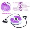 NIRVA Waist Twisting Disc Exercises With Pull Rope Exercise Arm