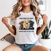 Dogs Make Me Happy Huunisexs Make My Head Hurt Dogs Animal Unisexs TShirt
