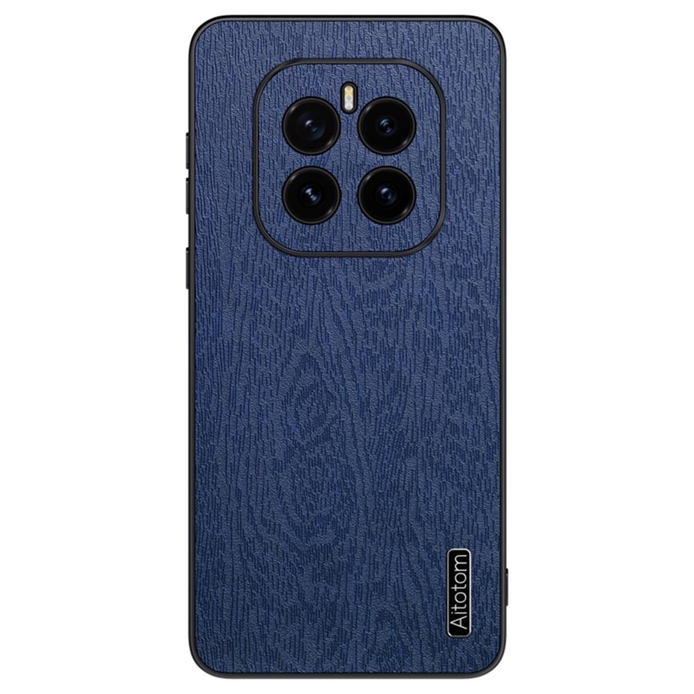 For Honor GT Pro Case Wood Texture PU Leather Coated PC TPU Phone Cover
