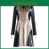 Atomic Heart Cosplay Outfit Retro Futuristic Leather Punk Dress For Anime Events