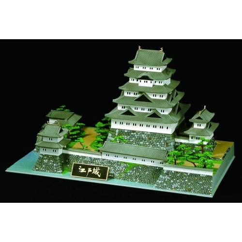 Doyusha 1/350 Japanese Castle Deluxe Edo Castle Plastic Model DX-4 Molded Color