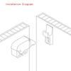 Noiseless Cabinet Door Buffers Nylons Roller Frictions Resistance Rustproof For Wardrobe Cupboard Drawer