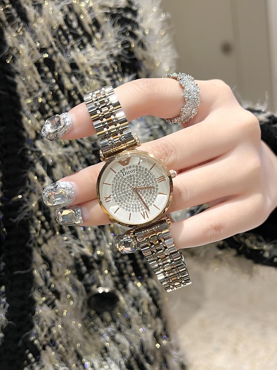 

Diamond Watch Plate for Girl Watch Yes золотой