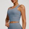 Reggiseno Sportivo con Spalline Larghe Schiena Bella Antiurto Anti-Caduta per Corsa Fitness Push Up