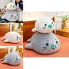 Marine Life Plush Seal Pillow With Pp Cotton Filling For Ocean Museum Souvenir