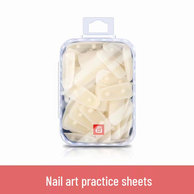 Acrylic Practice Hand Model for Nail Art with Removable Stand