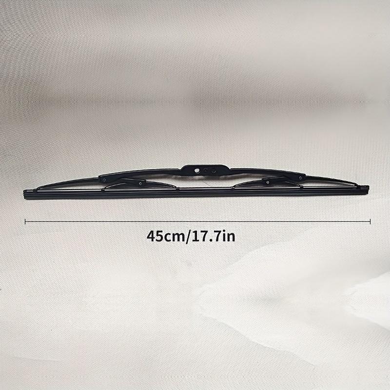 

Премиальное черное металлическое лезвие стеклоочистителя с натуральной резиной, подходит для всех автомобилей с U-образным креплением, улучшенное распределение давления для более сильной очистки 1pc