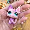 6/12 piezas 5 cm Juguetes Viejos para Mascotas Figura de Gato Perro Muñecas Mini Figuras de Juguete Clásico Perro Gato Mascota Pequeña Figuras de Acción Juguetes