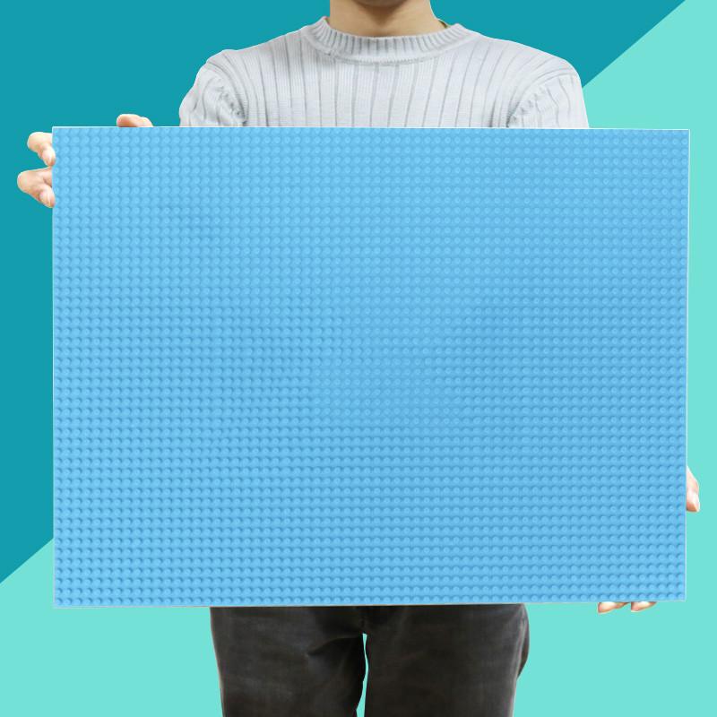 Non-Toxic 48*64 Dots Building Blocks Base Plate Diy Assembled Baseplate Building Blocks Wall Compatible With Brand Gift Toys For Children