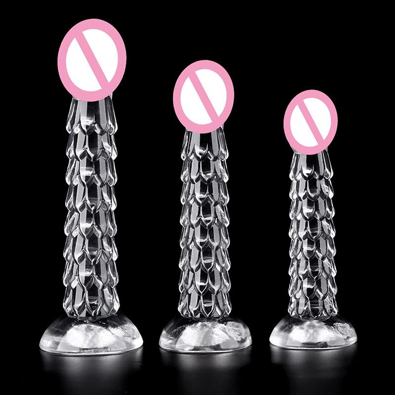 23Cm Dragon Dildo Suction Cup Anal Plug Whip Buttplug Anus Dilator Female Vaginal Masturbator Butt Plug Sex Toys For Women Men