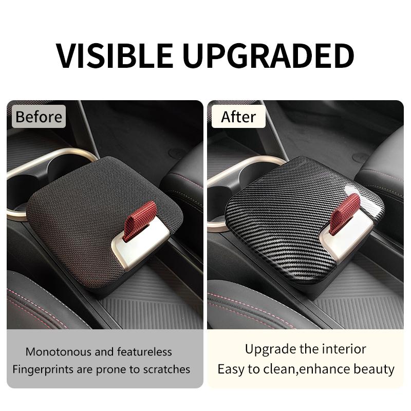 Central Control Storage Box Decorative Cover For Mini JCW Countryman U25 2024 2025 ABS Car Interior Protective Cover Accessories