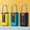 Security Tool Customs Password Lock TSA Suitcase Luggage Coded Lock Portable Cabinet Lock  Travel