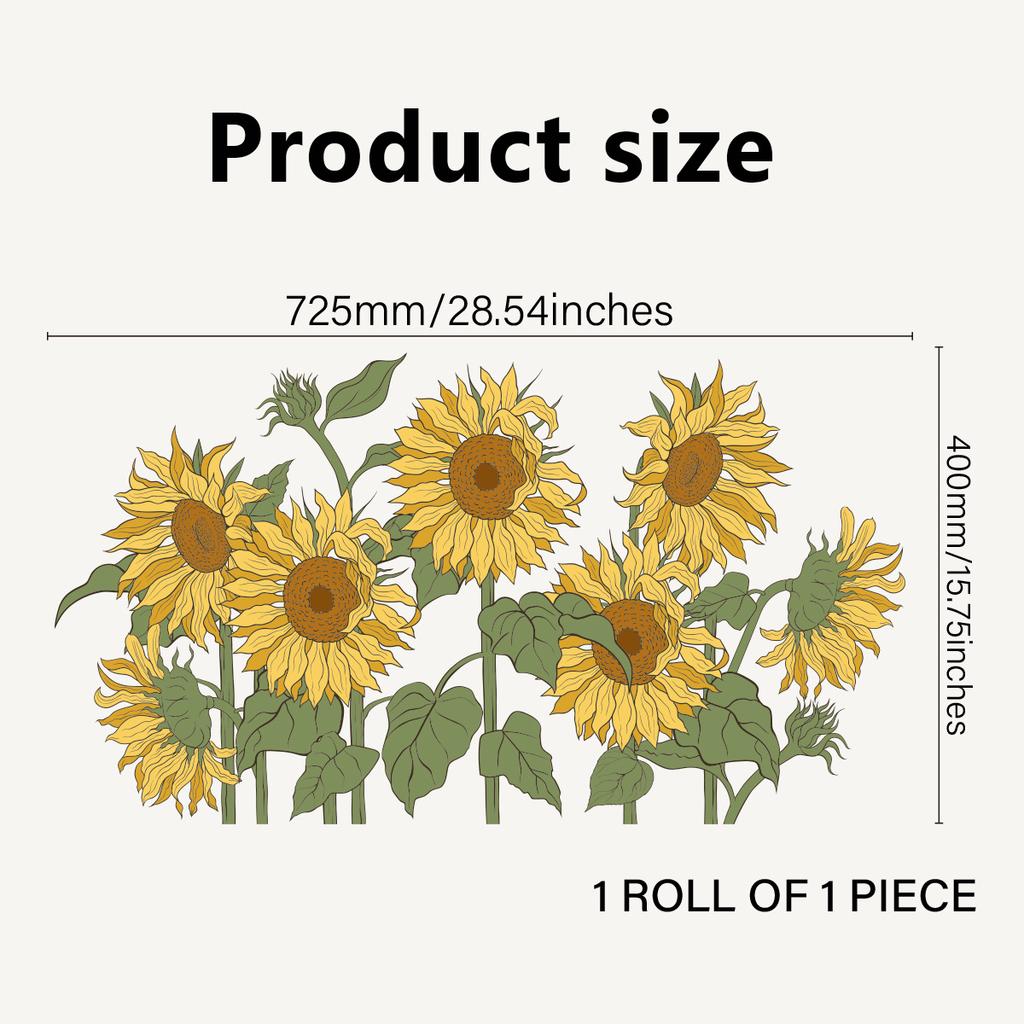 Feuchtigkeitsbeständige und ölabweisende Glasfolie Transparent Niedrigviskoser entfernbarer Kleber Fensteraufkleber Keine Kleberückstände Glasaufkleber