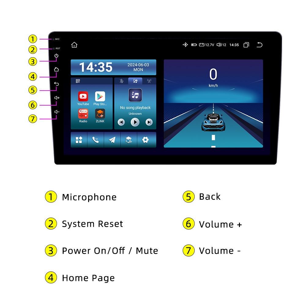 Android Car Radio for Toyota Corolla E120 2000-2004 Multimedia Video Player Navigation GPS Stereo Carplay Auto 4G Head Unit 2din