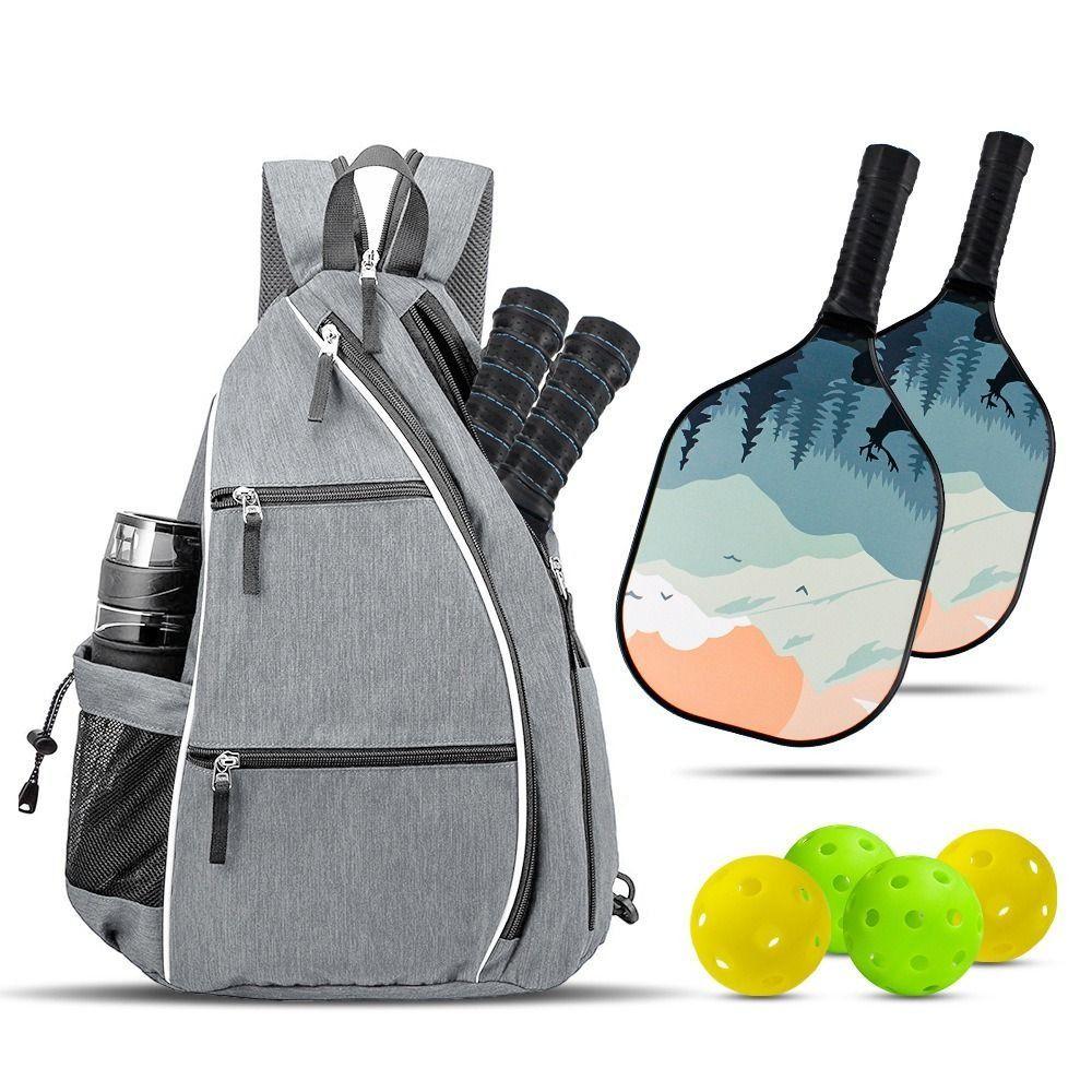 Multifunctional Tennis Bag Lightweight Sports Backpacks Gifts Pickleball Backpack  Camping