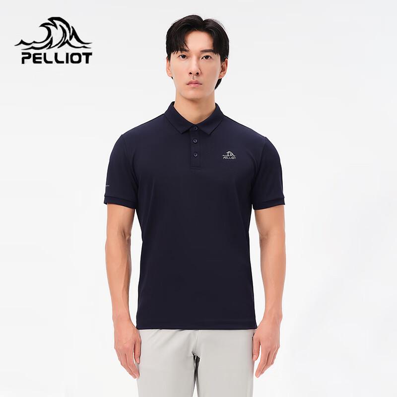 Pelliot Men s Quick-Dry Business Polo Shirt M