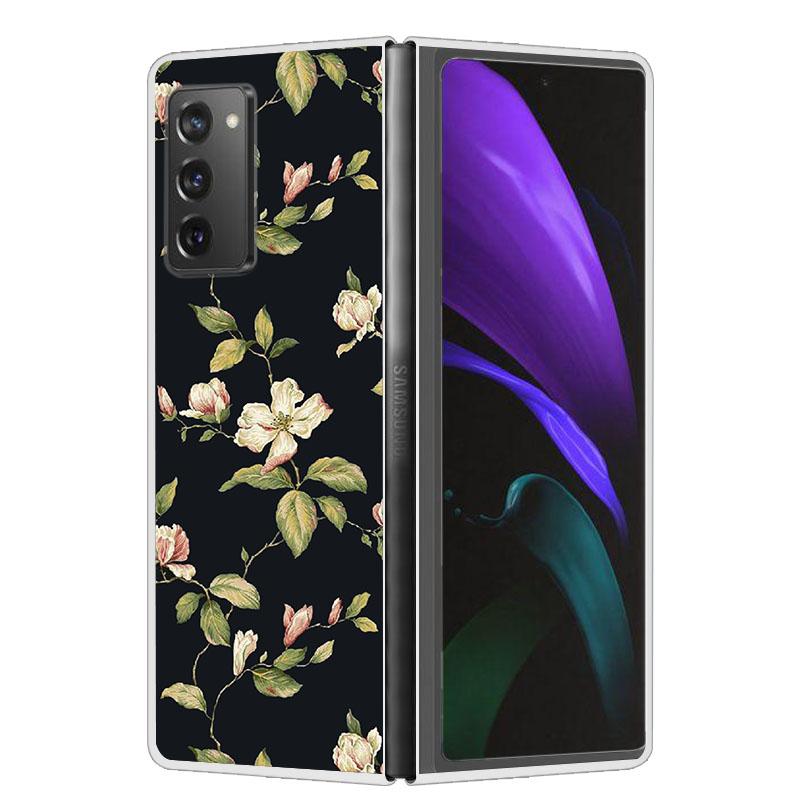 Cool Case For Samsung Z Fold 6 5 4 3 Case Hard Clear Plastic Cover For Samsung Galaxy Z Fold 2 5 6 Phone Case Funda ZFold2 Coque