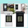 Versatile Indoor And Outdoor Temperature Measurement Thermometer For Home Garden Use