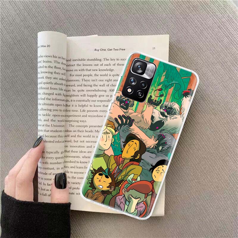 L-Lumberjanes Phone Case For Redmi Note 13 12 Pro Plus 14 15 Pro 5G 11 11T 11E 11S 10 Pro 10S 9 9S Cover Cell Clear TPU Capa Cas