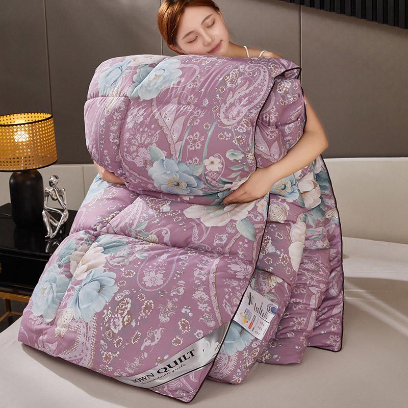 Pure Cotton Chenille Printed Quilt - Seasonal Comfort Collection