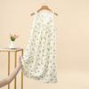Estiva Donna Yunjin Cotone Senza Maniche Camicia da Notte Dolce Stile Ragazza Vestibilità Larga Cotone Viscosa Abito da Casa Casual Loungewear Quotidiano da Esterno Pigiami