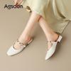 Augustine Baotou cool slippers new spring beautiful with skirt thick heel sandals