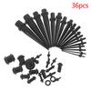 36 Stück 1,6-10 mm Ohr Tunnel Plug Dehner Verlängerungsstange Dehner Set Dehner