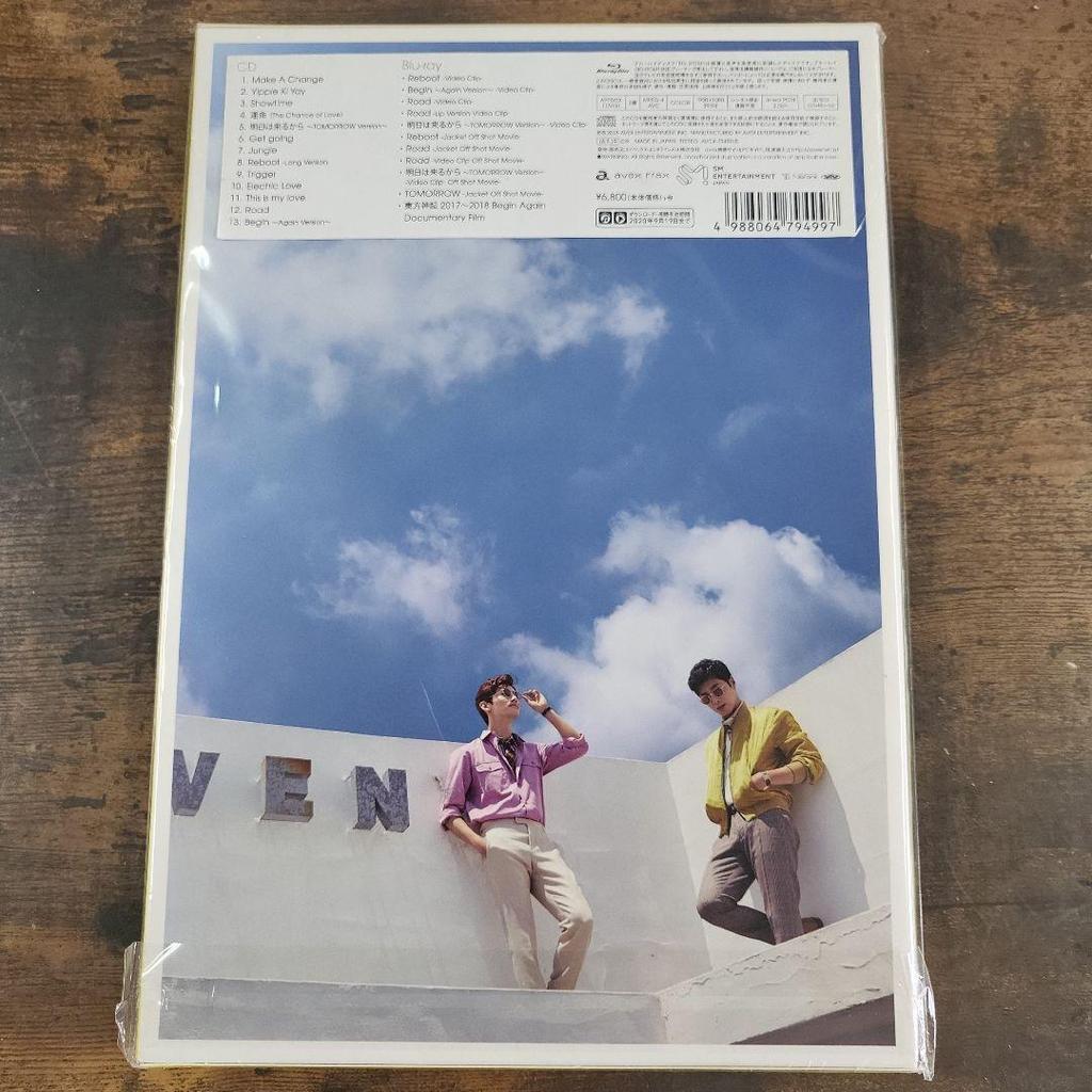 [USED] TVXQ / TOMORROW (CD+Blu-ray) Special Package