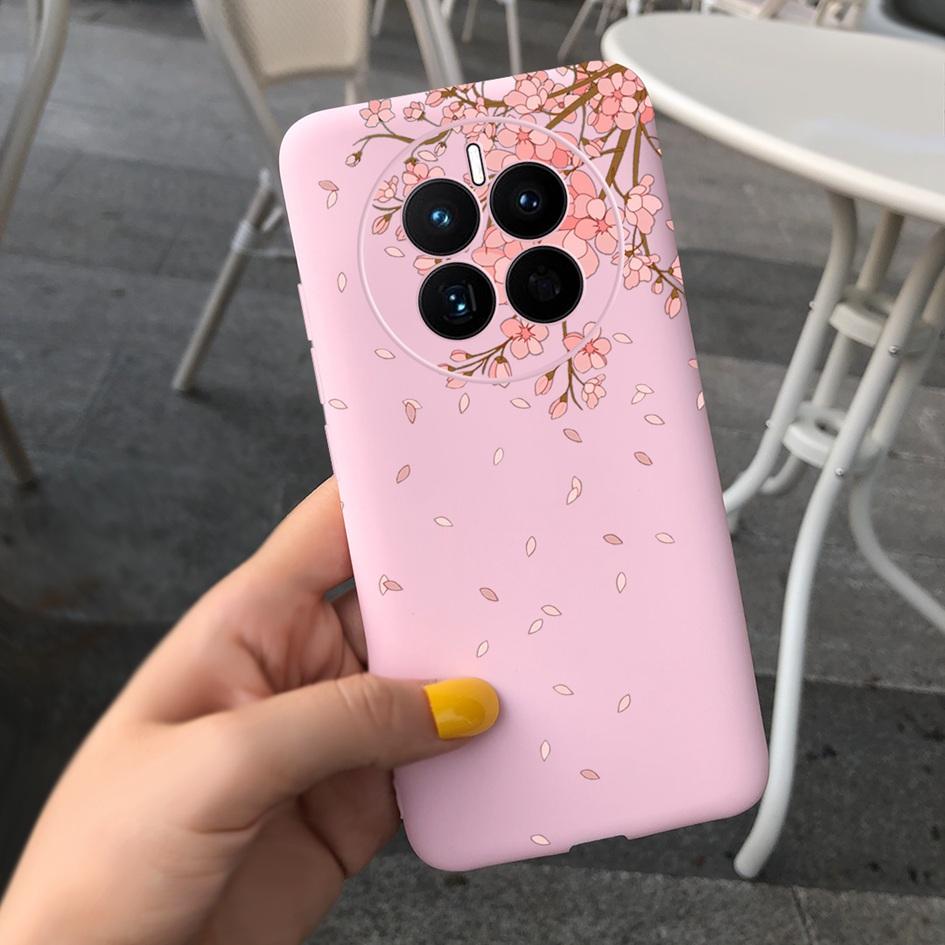 For Huawei Mate 50 Pro Case 2022 Cute Cartoon Cat Painted Soft TPU Protective Cover For Huawei Mate50 Pro DCO-LX9 CET-LX9 Fundas