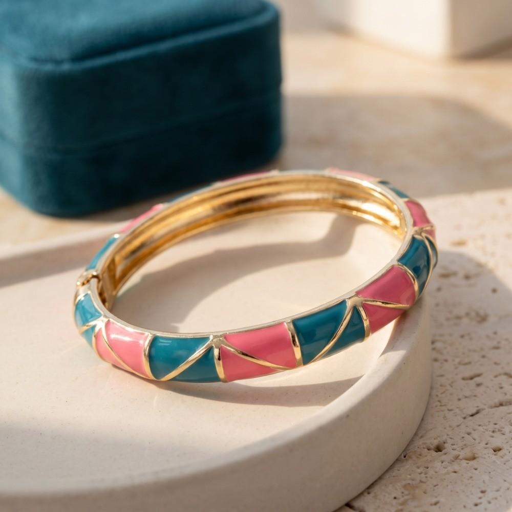 Willow Leaf Chinese Bamboo Joint Bangle Grid Bamboo Women's Hand Bracelet Ladies