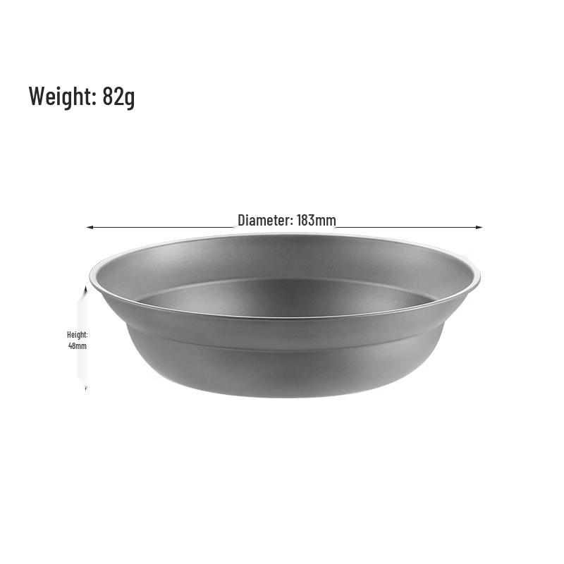 Outdoor Titanium Bowl Plate