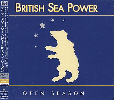 

CD BRITISH SEA POWER - Open Season TFCK87384 Rough Trade 2005 Japan ObiRock Used