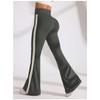Casual Micro Flared Yoga Pants with High Waist Elasticity, Pilates Exercises, Abdominal Compression, Leg Shaping, and Quick Drying Flared Pants