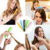 2 Pack Wide Tooth Comb, Hair Combs, Large Tooth Detangling Comb for Women Wet Curly Hair, Styling (Black/Pink)