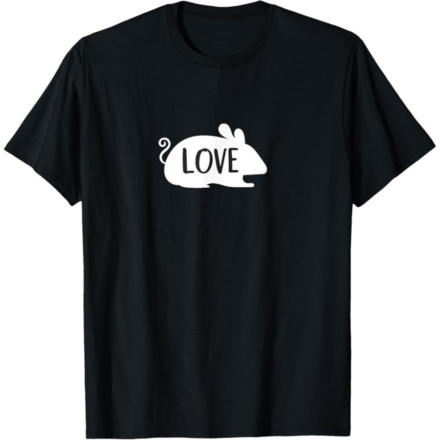 

Mice Mouse Love Cute Design T-Shirt Gift XXXXXL чорний