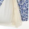 Sacai Made In Japan Floral Total Race Knee Length Skirt 2 White Etc. Women Used