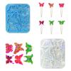 Holographic- Hairpin Silicone Mold Headdress Hair Pin Decor Casting Mold Headwear Mold DIY Craft Jewelry Making Supplies