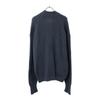 Crepuscule Made In Japan Long Sleeve Cotton Knit Jacket 1 Blue Sweater Men's Used