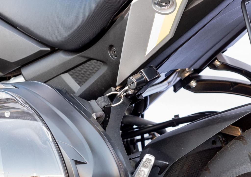 Kijima Bike Parts Helmet Lock Holder Steel Anti-Theft GSX-S1000 303-1613