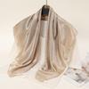 90*90Cm Printed Square Scarf Women Silk Feeling Satin Wraps Line Foulard Headband Luxury Designers Scarf Silk Bandana Hair Wrap