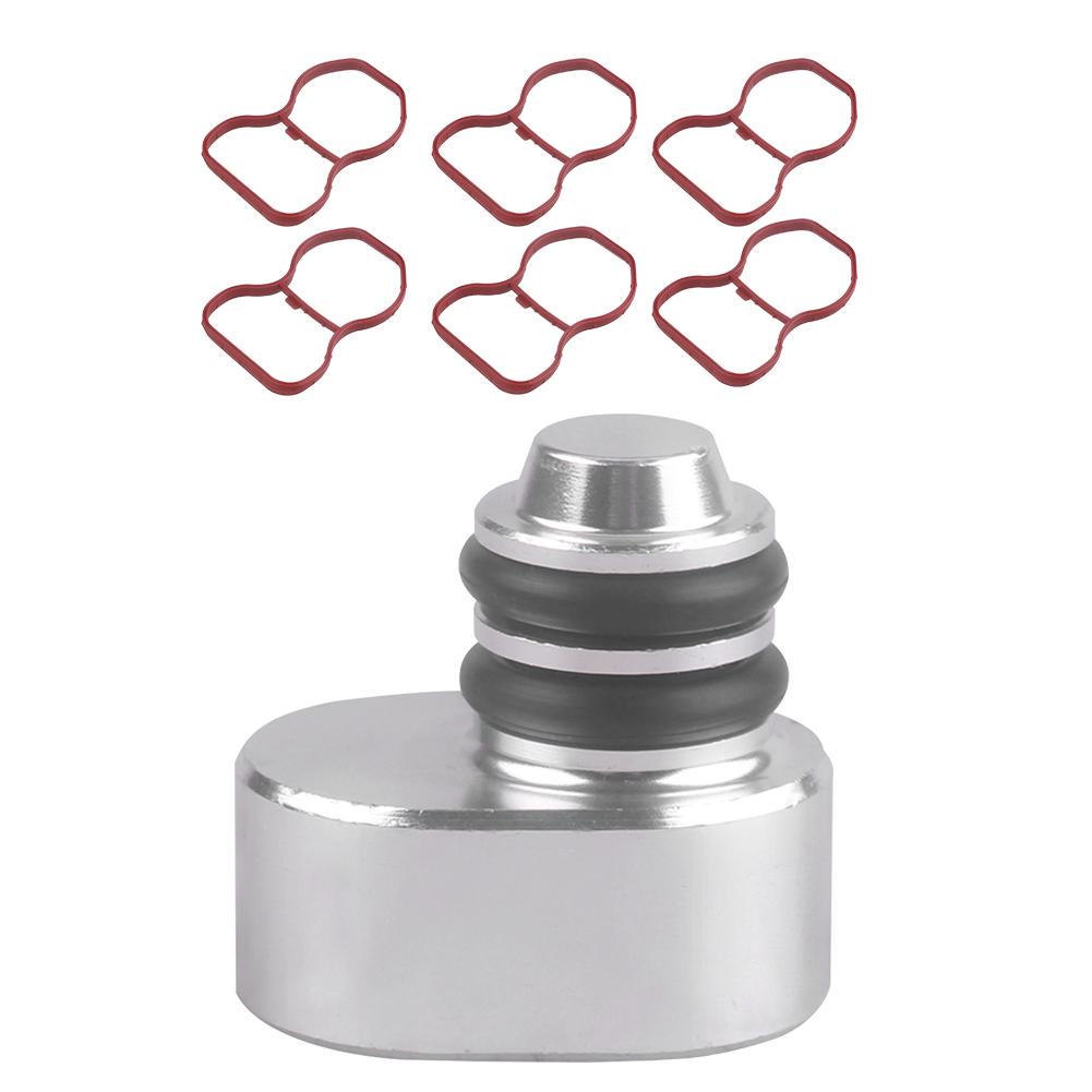 For BMW N57 Diesel Engine Intake Manifold Swirl Flap Removal Blank with