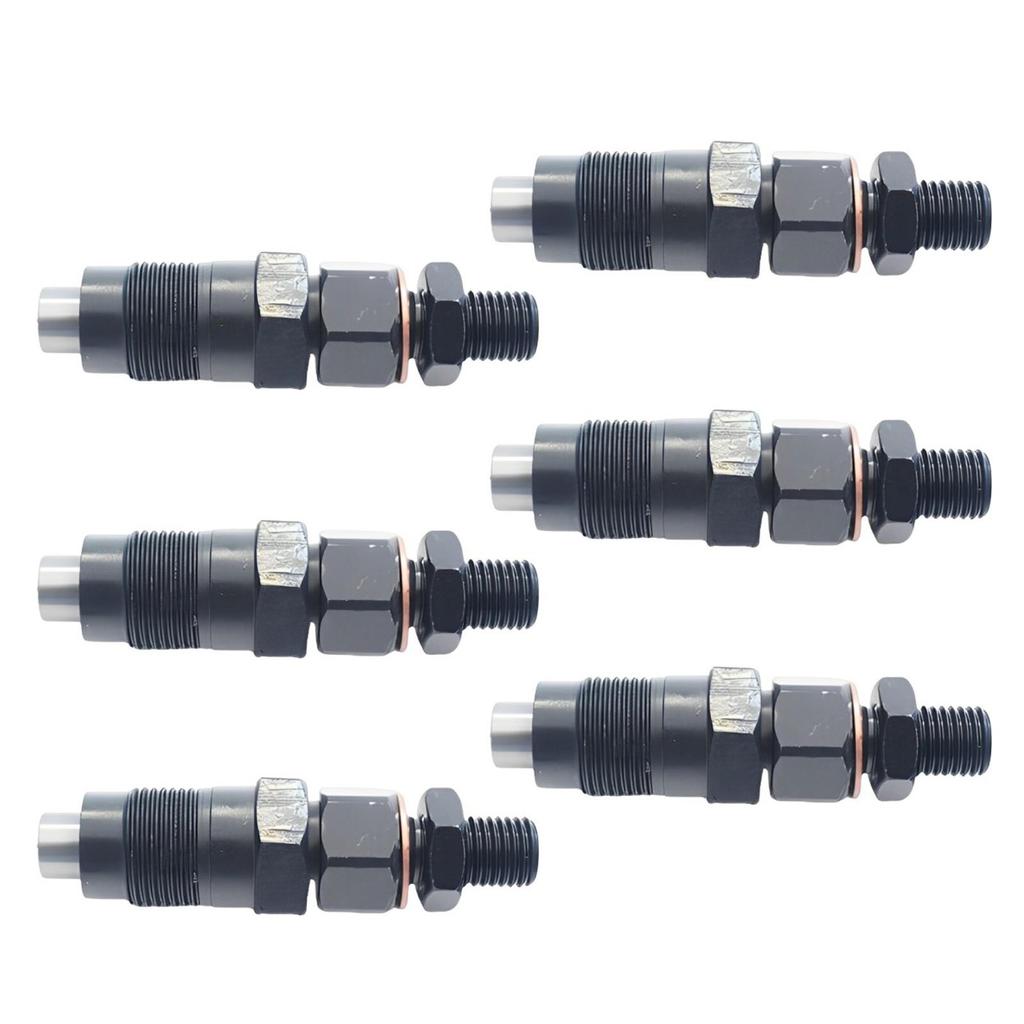6pack/lot Fu-el Injec-tor Nozzle Injec-tor Nozzle Die-sel Fu-el Injec-tor Easy To Install